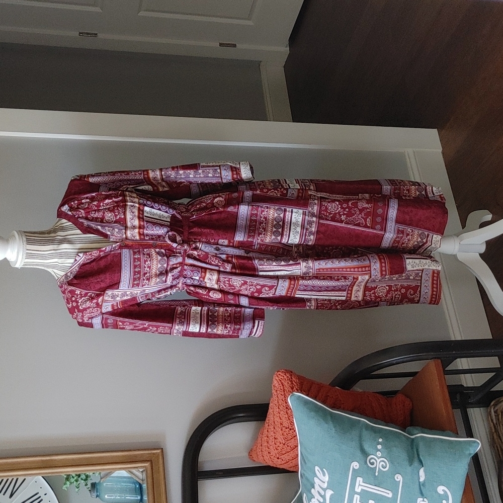 Times Two Maternity Midi Dress